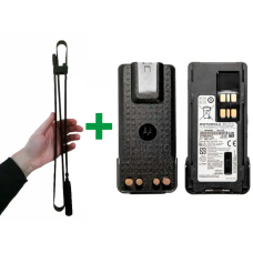 Акумуляторна батарея на 3000mah і антена на 125 см для радіостанцій Motorola DP4400, DP4400e, DP4800, DP4800