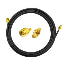Комплект кабелів RG-8 SMA-SMA 20м (2 дроти) Комплект кабелів RG-8 SMA-SMA 20м (2 дроти)