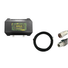 Комплект антена Ninja N-Type + Комплект дротів RG-8 20 метрів Комплект антена Ninja N-Type + Комплект дротів RG-8 20 метрів