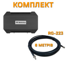 Виносна трьохдіапазонна виносна антена 2Е MAVKA + Подовжувальний RG-223 кабель 8 метрів (2 дроти) Виносна трьохдіапазонна виносна антена 2Е MAVKA + Подовжувальний RG-223 кабель 8 метрів (2 дроти)