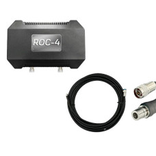 Комплект виносна антена ROC-4 + Кабель RG-8 20м N-TYPE - QMA Комплект виносна антена ROC-4 + Кабель RG-8 20м N-TYPE - QMA