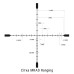 Прилад оптичний TRIJICON Tenmile 4-24x50 MRAD Ranging Crosshair SFP Red