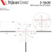 Прилад оптичний TRIJICON Credo 2-10x36 MOA 30 mm Tree Crosshair FFP Red