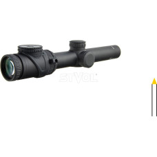 Прилад оптичний TRIJICON AccuPoint 1-6x24 BAC Amber Triangle Tritium/Fiber Optics Прилад оптичний TRIJICON AccuPoint 1-6x24 BAC Amber Triangle Tritium/Fiber Optics