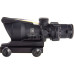 Прилад оптичний TRIJICON ACOG 4x32 BAC Dual illum Amber Chevron.223/5.56 BDC