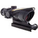 Прилад оптичний TRIJICON ACOG 4x32 BAC Dual illum Amber Chevron.223/5.56 BDC