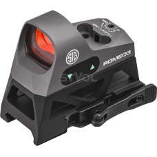 Прилад коліматорний SIG Optics ROMEO 3 REFLEX SIGHT, 1x25MM, 3 MOA RED DOT,M1913 RISER Прилад коліматорний SIG Optics ROMEO 3 REFLEX SIGHT, 1x25MM, 3 MOA RED DOT,M1913 RISER