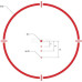 Прилад коліматорний Sig Optics ROMEO8H BALLISTIC CIRCLE DOT, 0.5 MOA ADJ, BLACK Прилад коліматорний Sig Optics ROMEO8H BALLISTIC CIRCLE DOT, 0.5 MOA ADJ, BLACK
